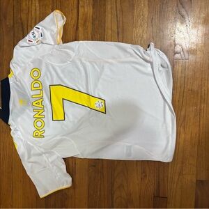 Al nasser away jersey player version #7 Ronaldo